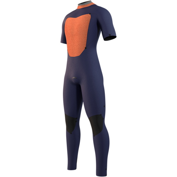 Mystic Star 3/2mm Back Zip 2025 Våddragt Med Korte Arme Til Mænd 35000.250028 - Black